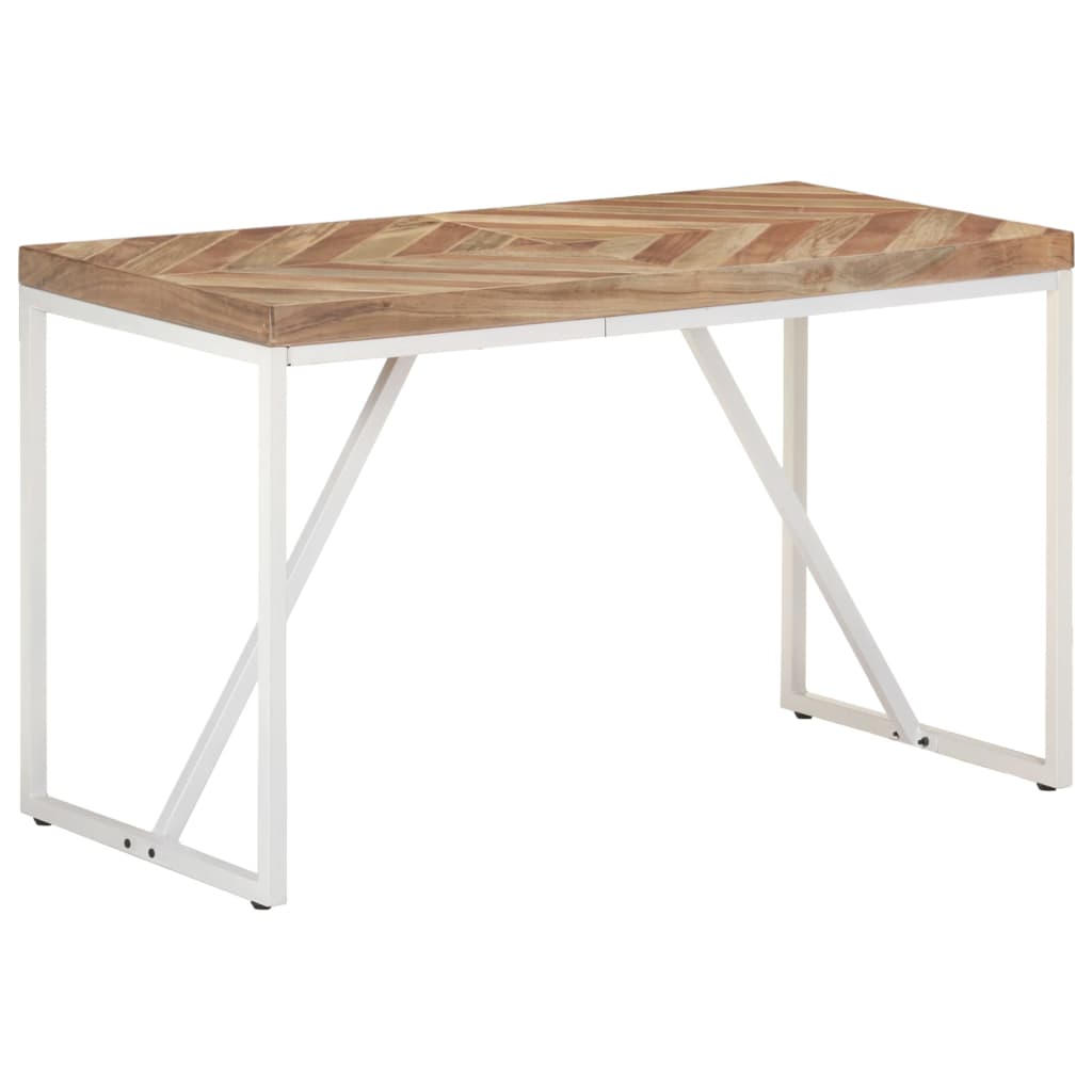 Esstisch 140x70x76 cm Massivholz Akazie und Mango
