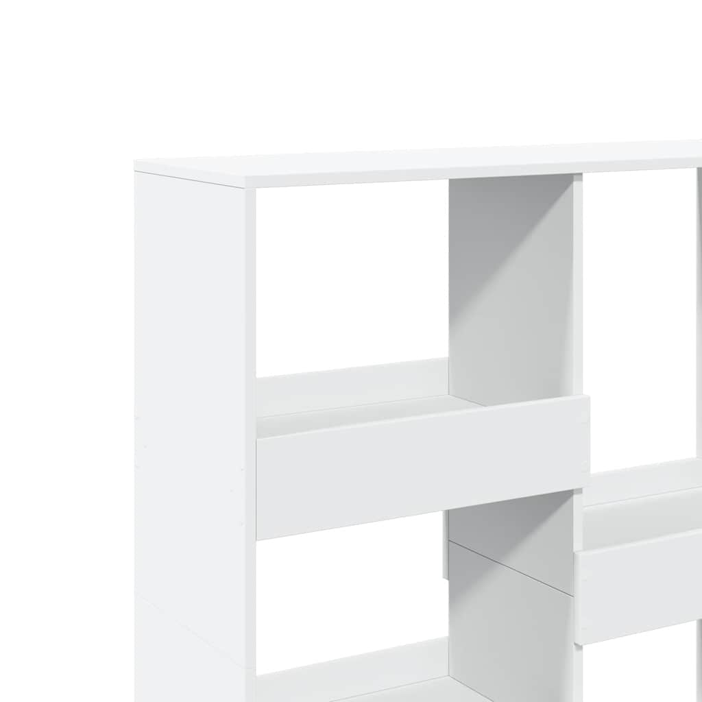 Bücherregal Weiß 100x33x135 cm Holzwerkstoff