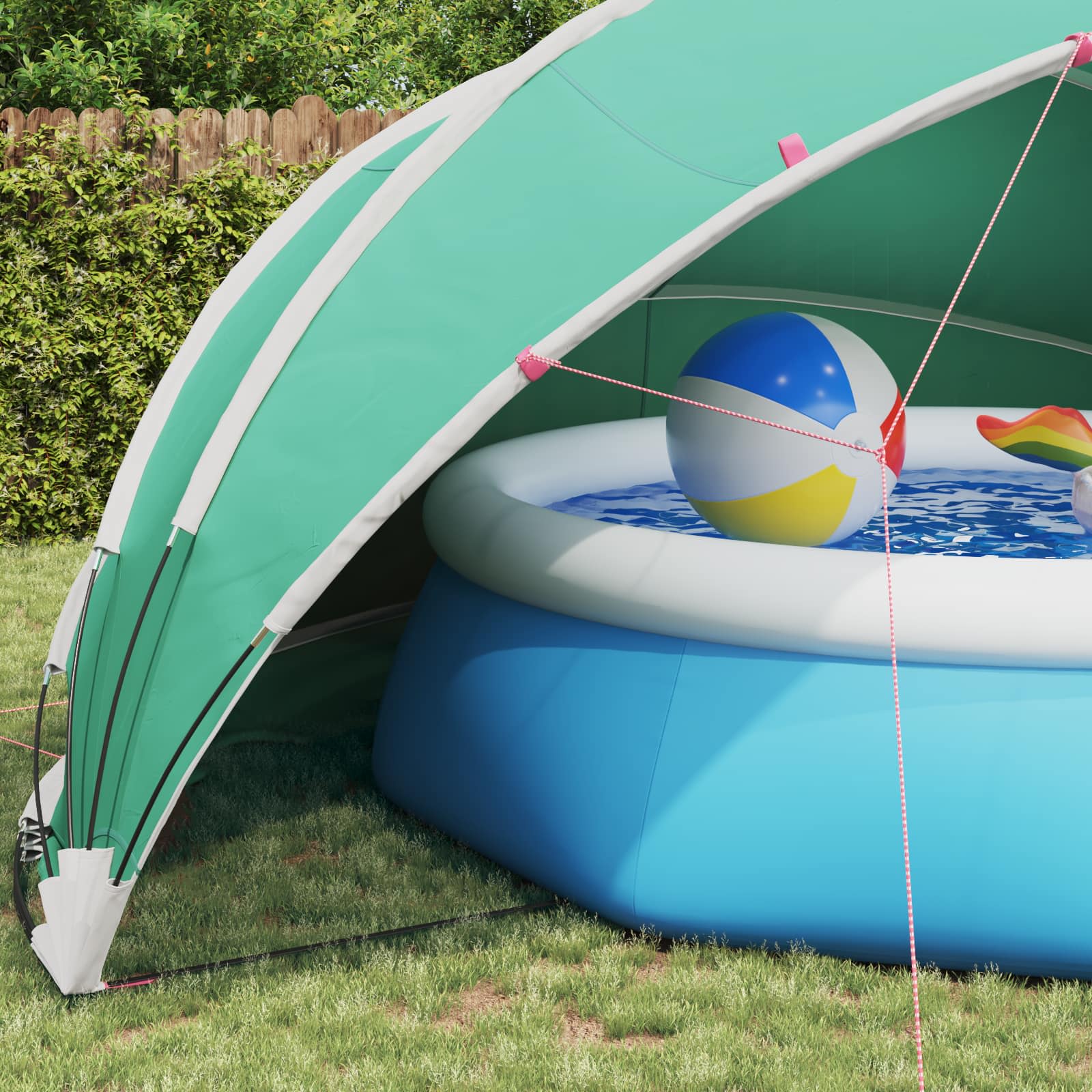 Pool-Dome 336 x 322 x 160 cm 185T Polyester mit PU-Beschichtung