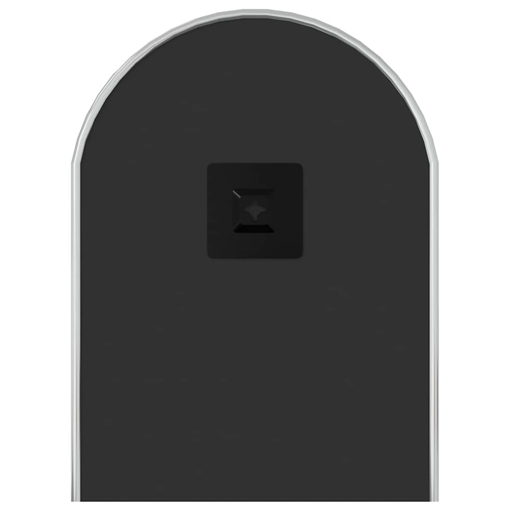 Wandspiegel Silbern 50x20 cm Oval