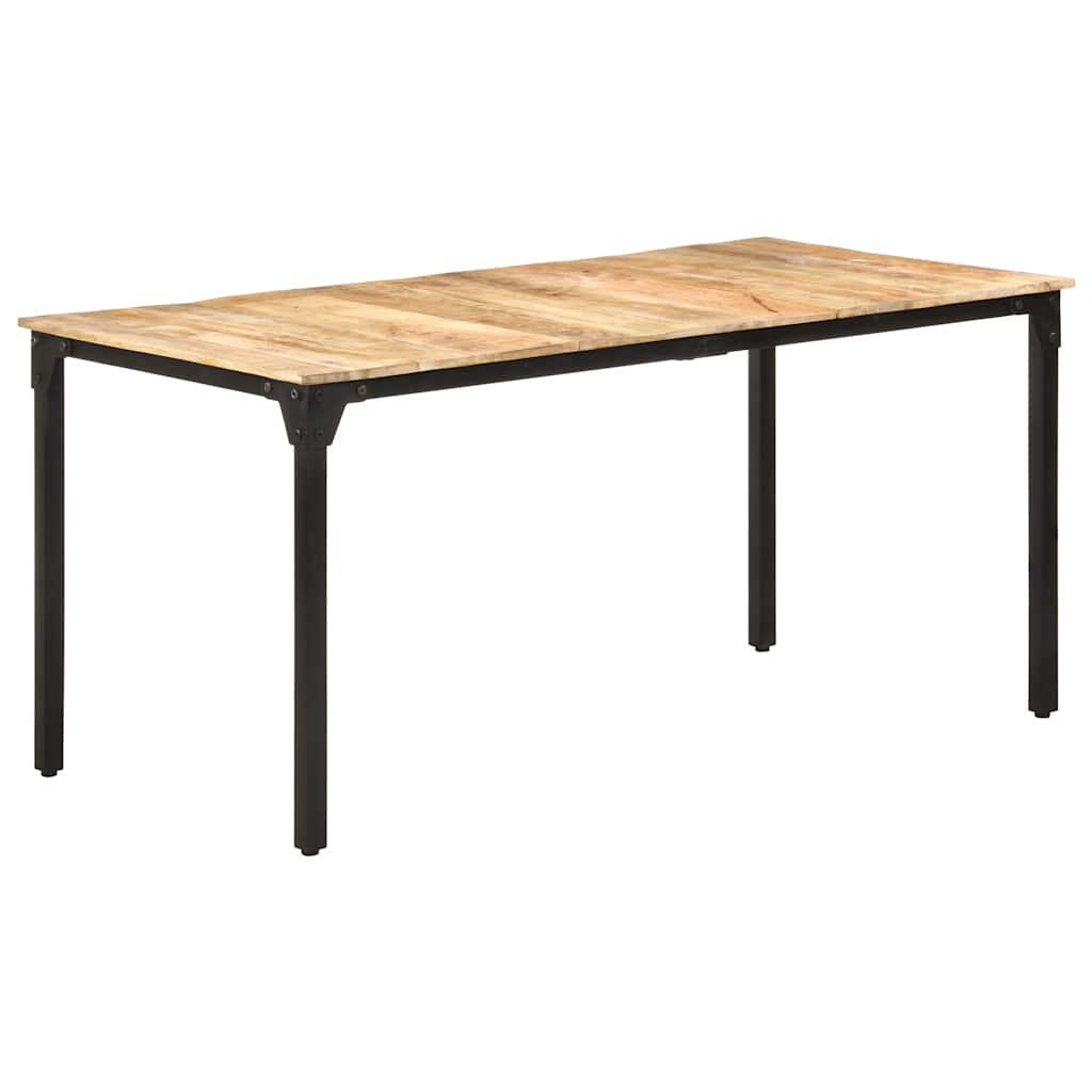 Esstisch 140x70x76 cm Raues Mangoholz