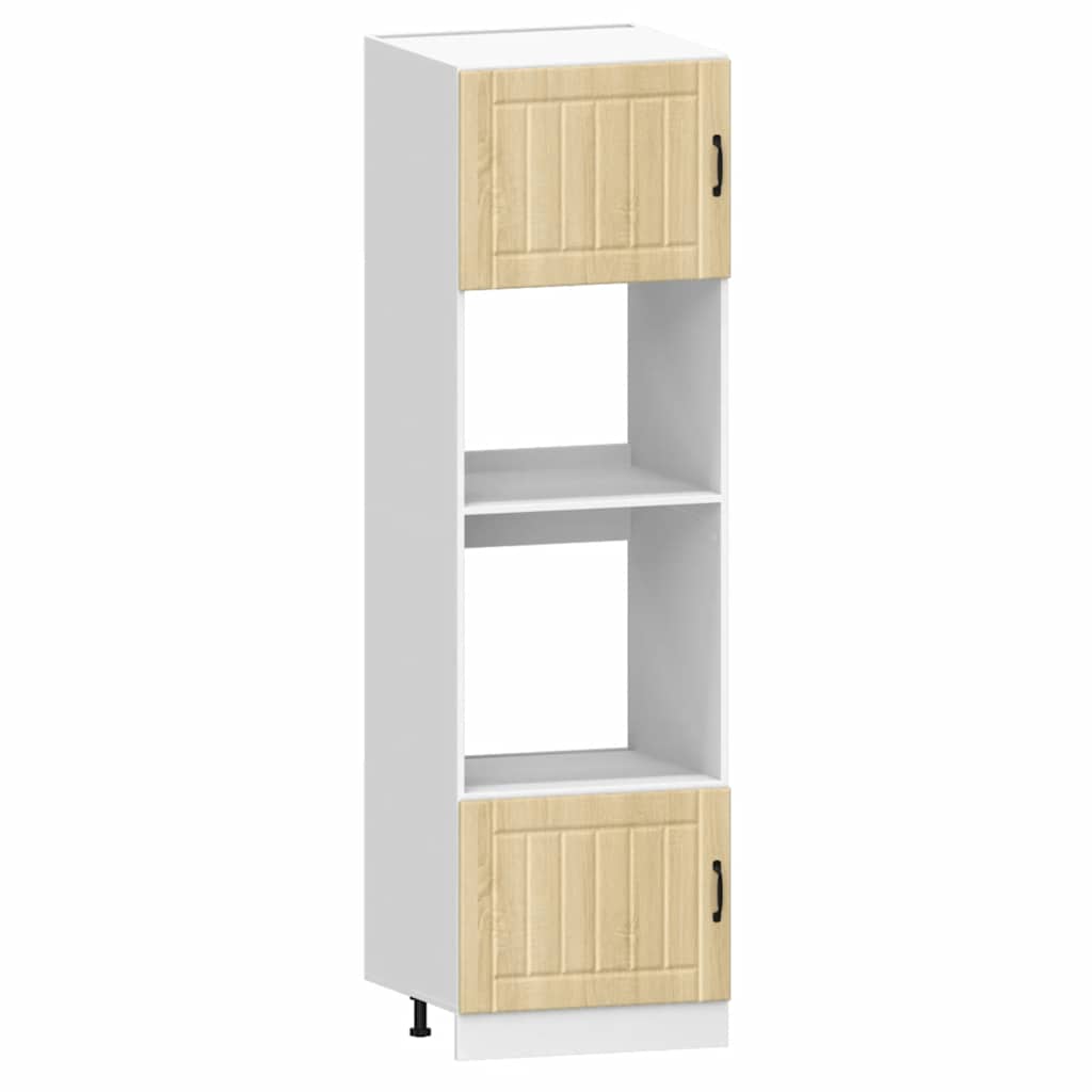 7-tlg. Küchenschrank-Set Kalmar Weiß Holzwerkstoff