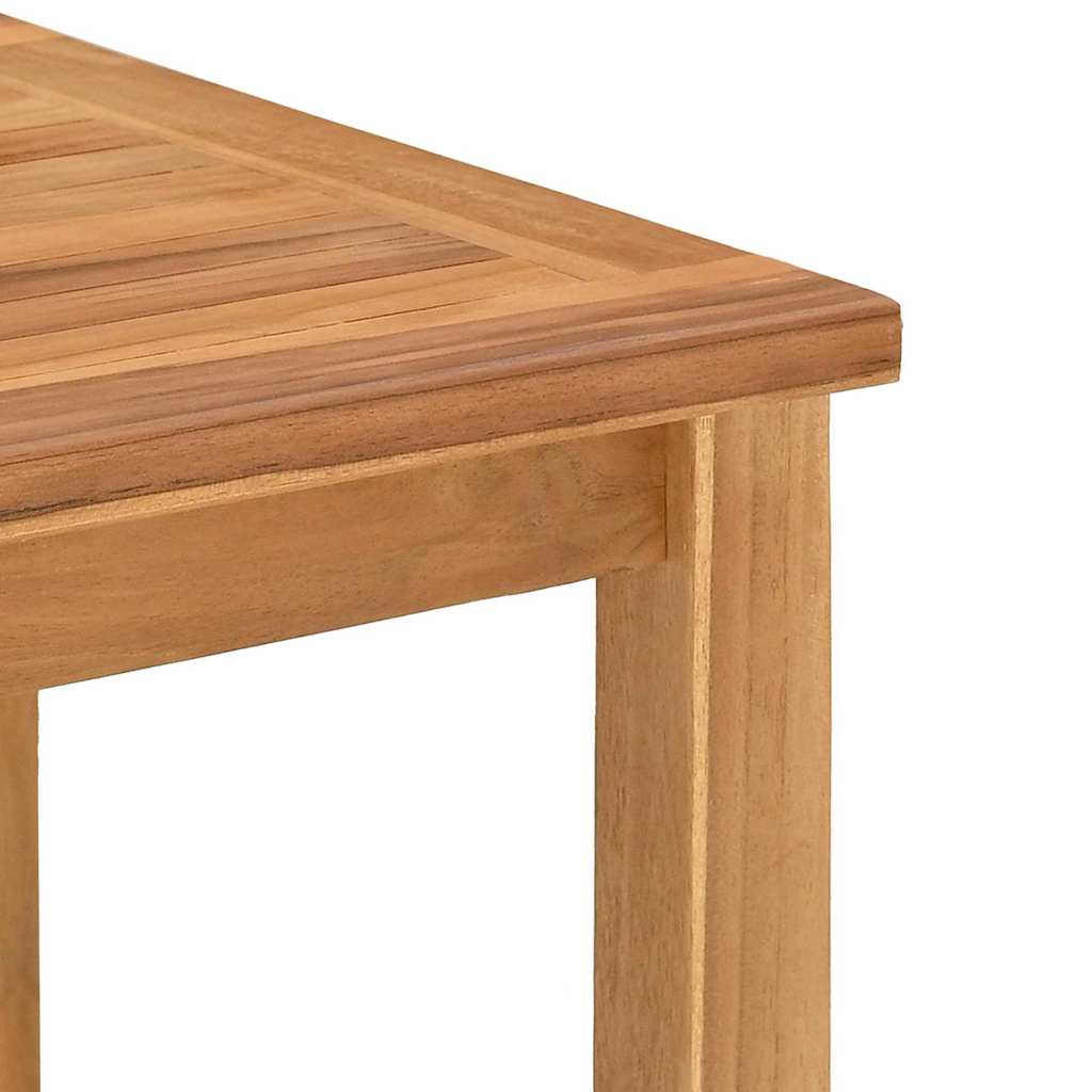Couchtisch Braun 45 x 45 x 36 cm Massivholz Teak