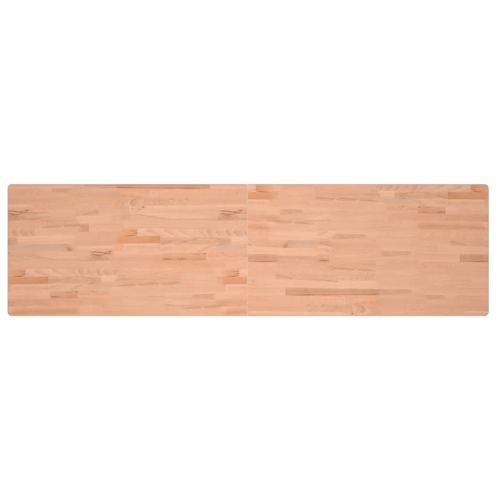 Schreibtischplatte 80x55x2,5 cm Massivholz Buche