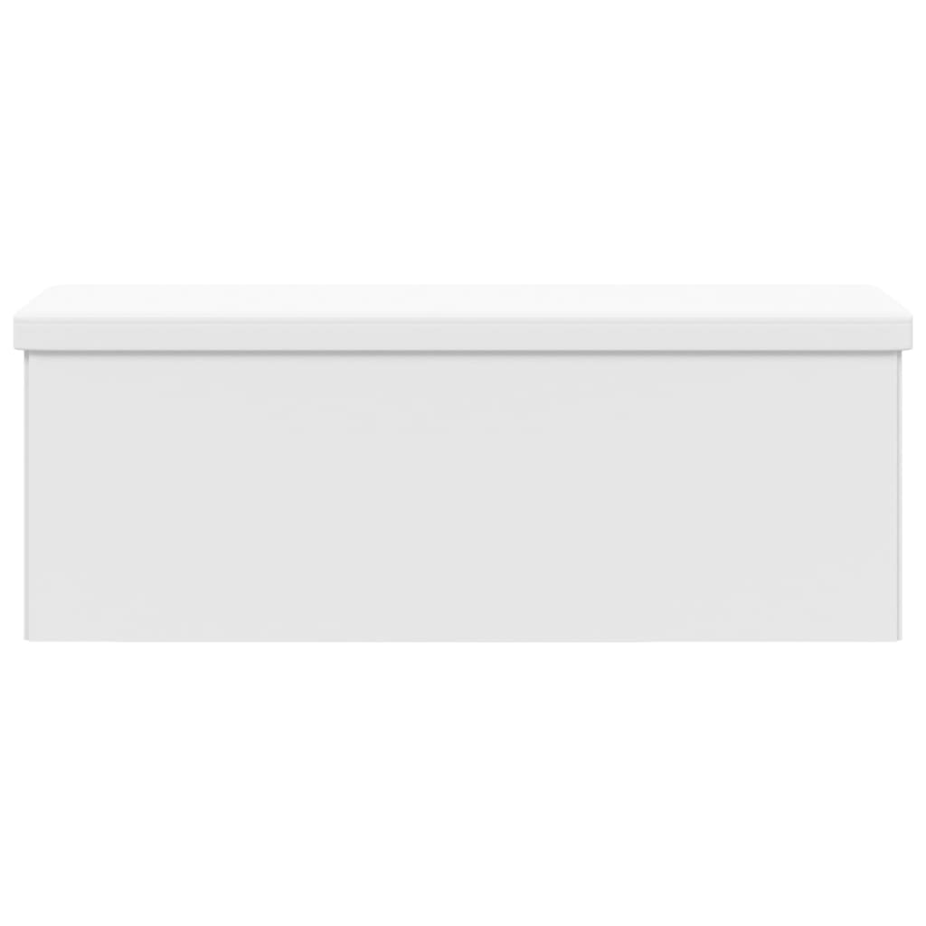 Faltbare Sitzbank mit Stauraum Weinrot PVC