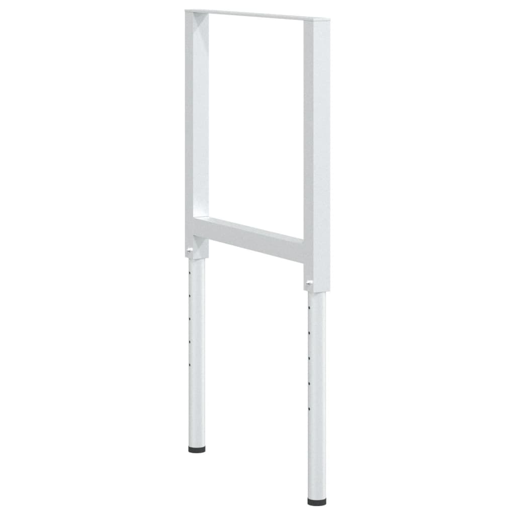 Werkbankgestell Verstellbar 2 Stk. Metall 55x(69-95,5) cm