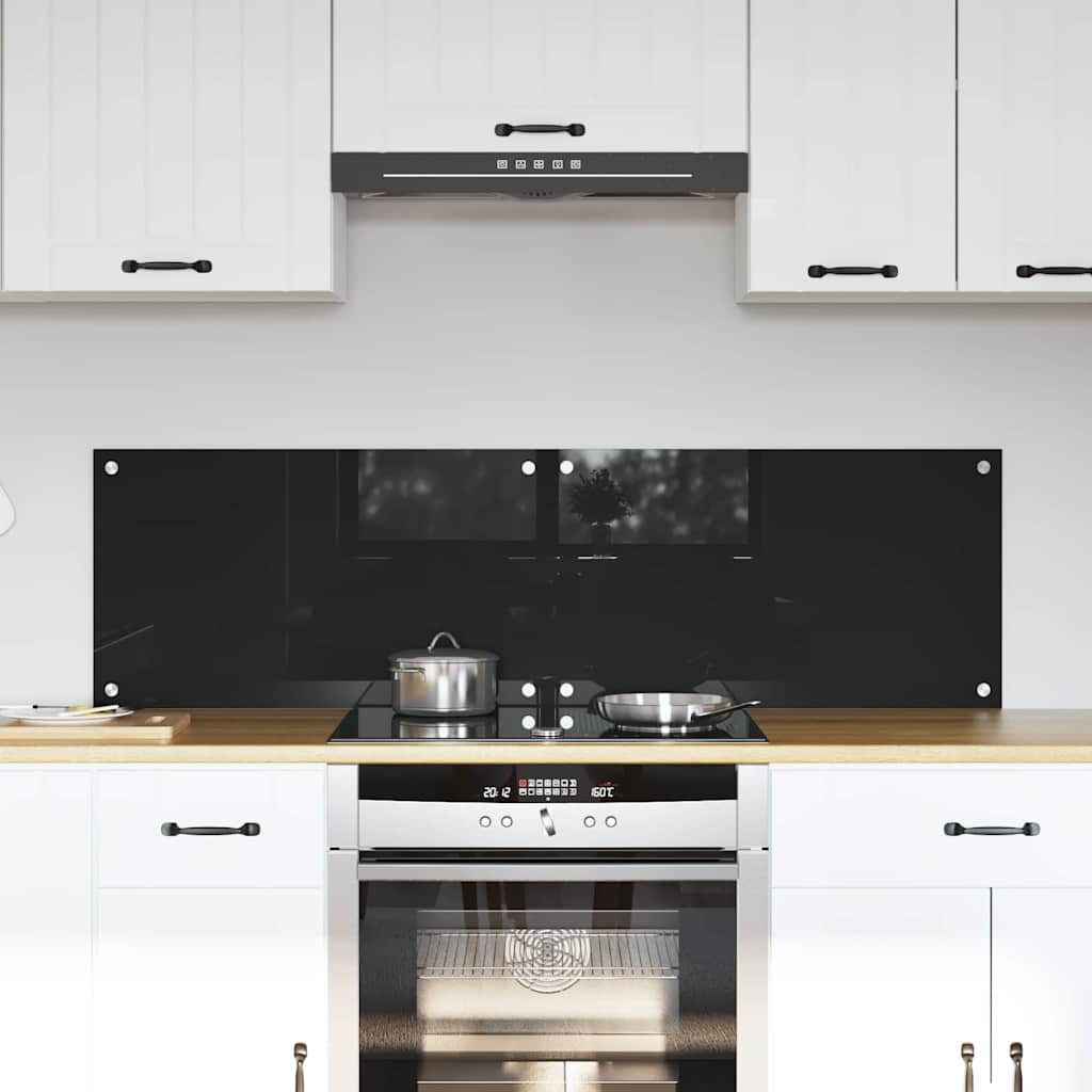 Küchenrückwand 2 pcs Weiß 70 x 40 cm Gehärtetes Glas