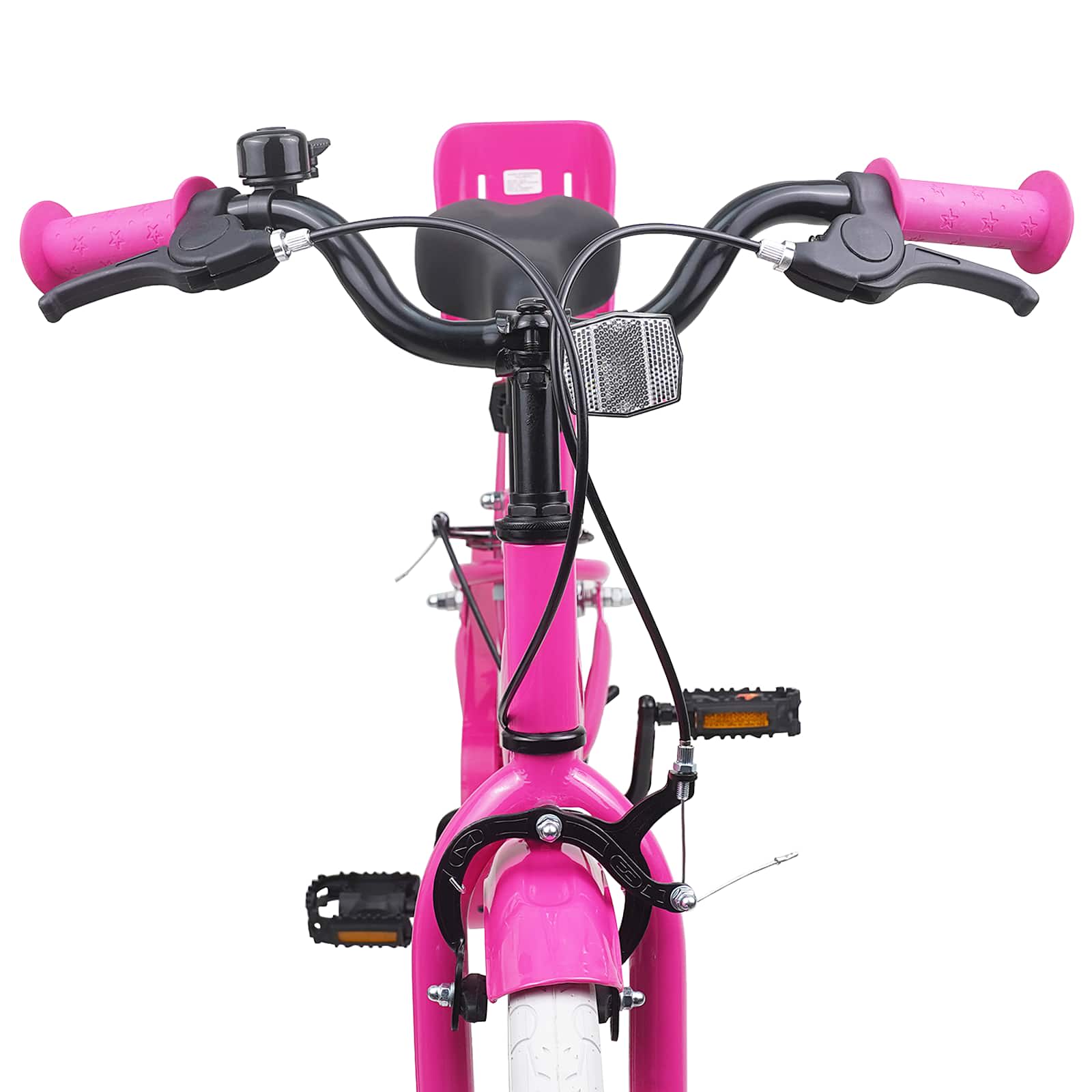 Kinderfahrrad 12 Zoll für 2-4 Jahre alt Hellrosa