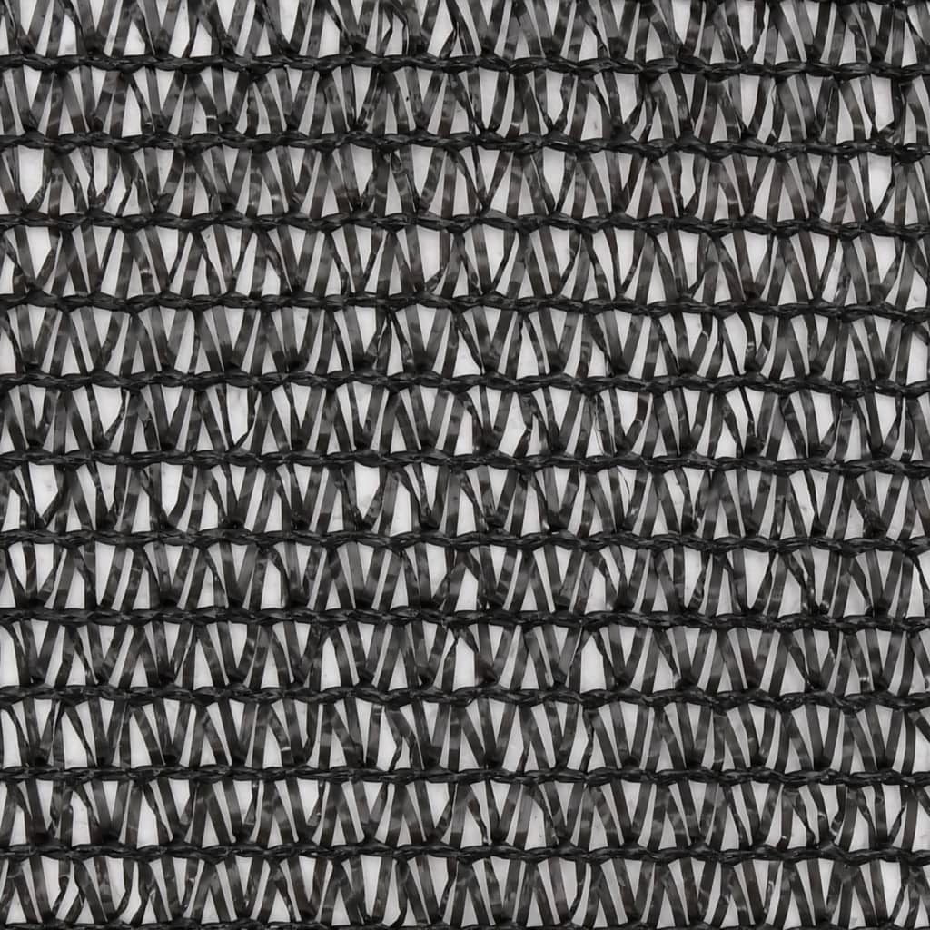 Sichtschutznetz HDPE 1x25 m Schwarz