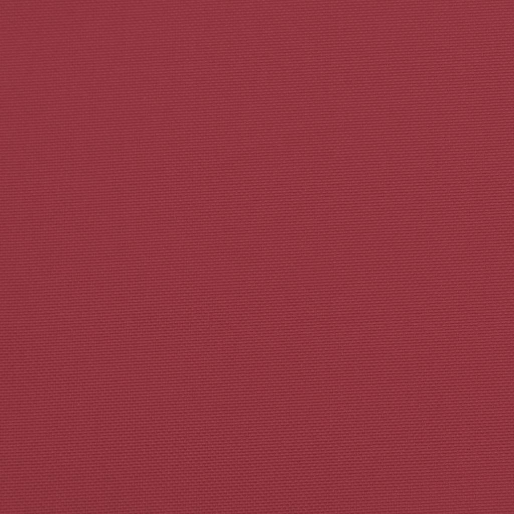 Gartenbank-Auflage Anthrazit 100x(50+50)x7 cm Oxford-Gewebe