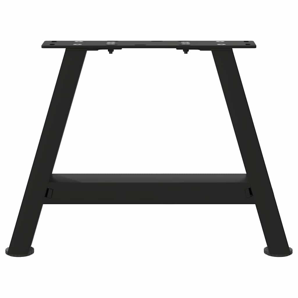 Couchtischbeine A-Form 2 Stk. 30x(30-31) cm Stahl