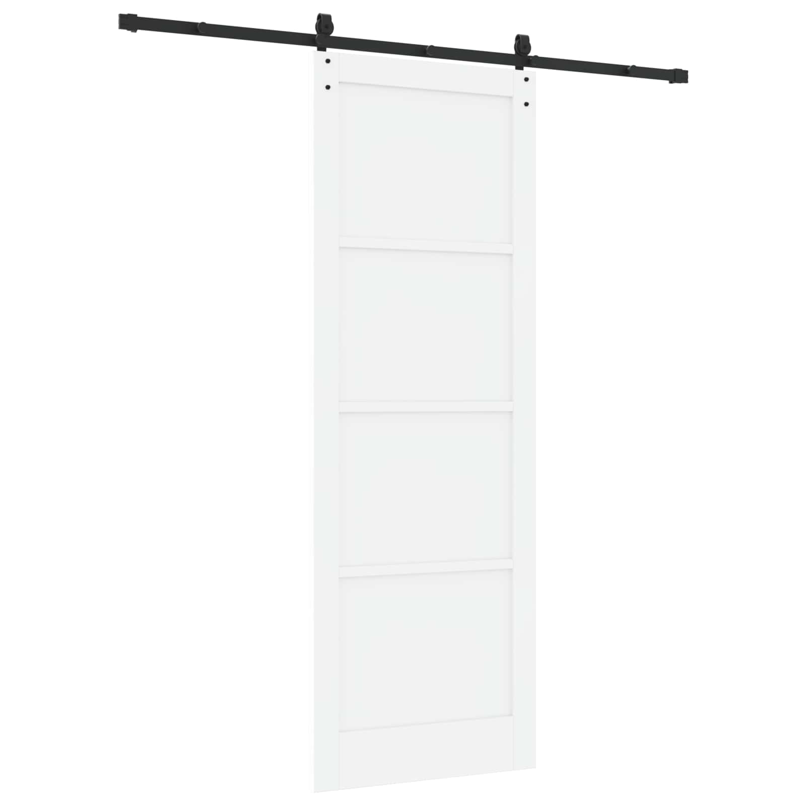 Schiebetür ORKDAL Natur 61 x 198,5 cm Massives Kiefernholz