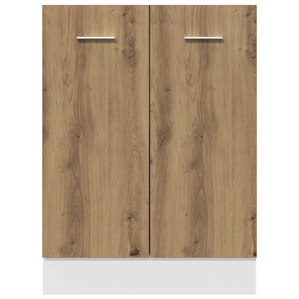 Unterschrank Lyon Weiß 60x46x81,5 cm Holzwerkstoff