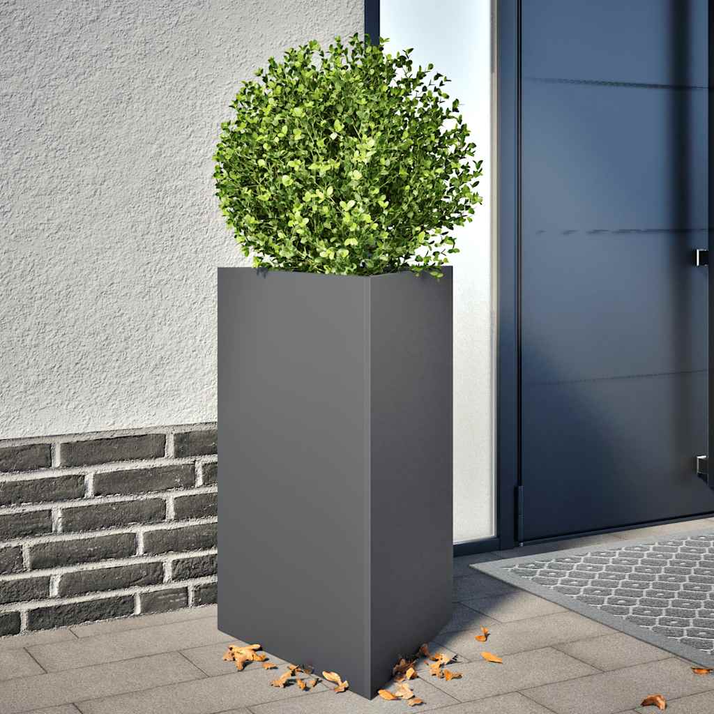 Pflanzkübel 30x26x75 cm Cortenstahl