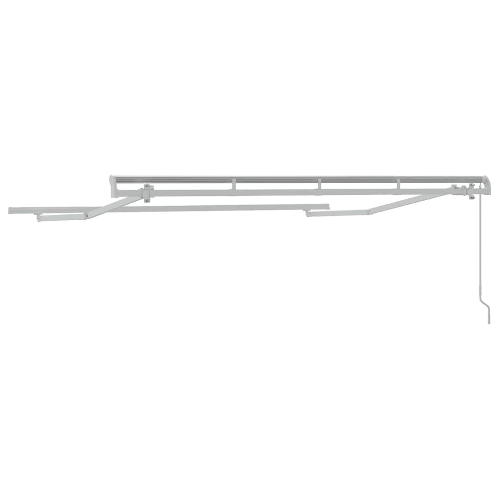 Markisenrahmen Weiß 2,5 x 2 m Metall