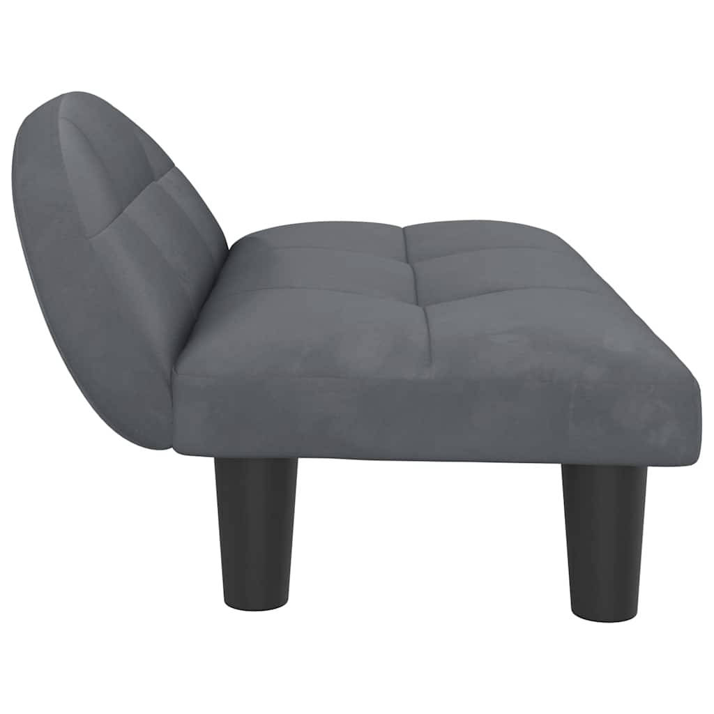 Hundebett Creme 70x52x30 cm Stoff