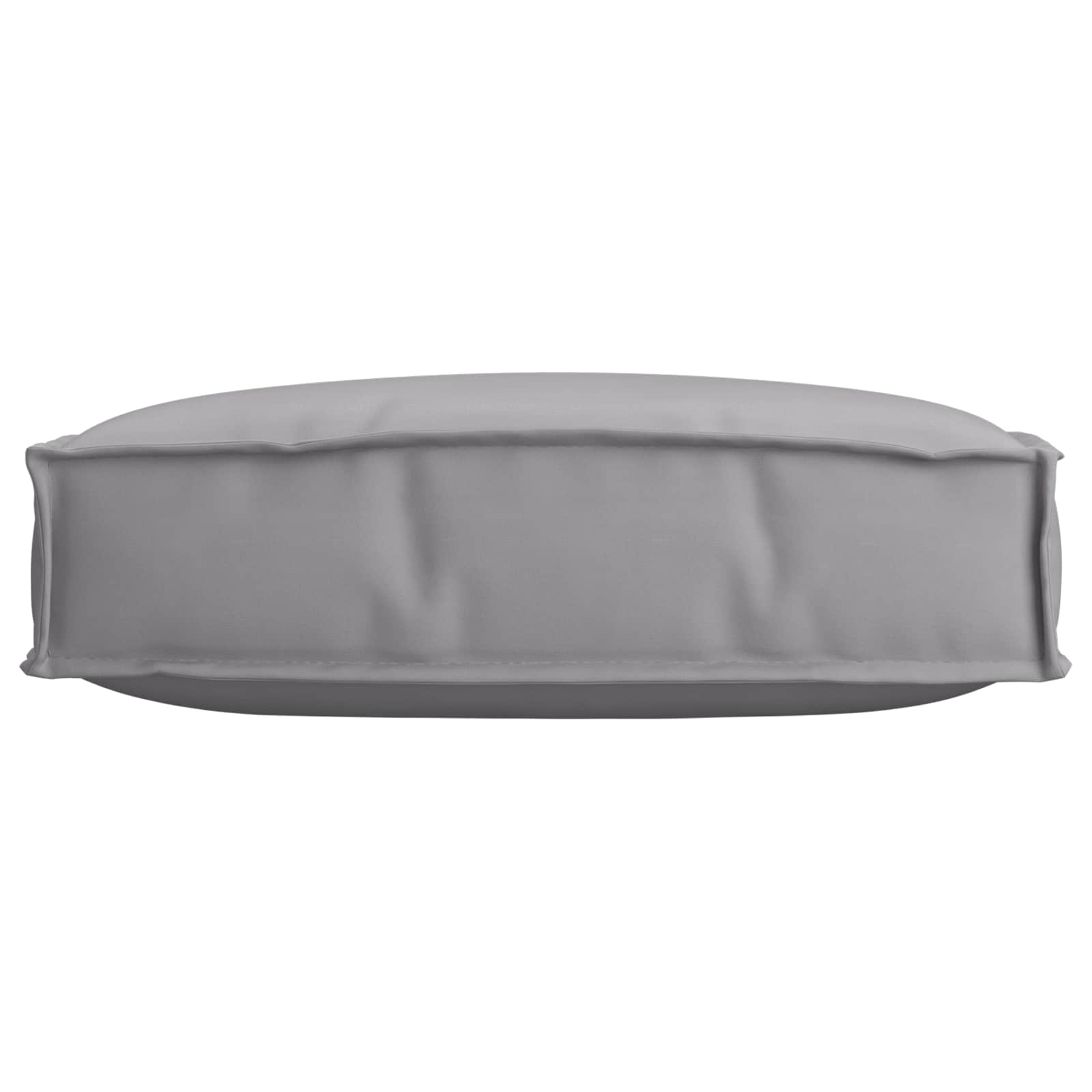Kissen Anthrazit 60 x 60 x 12 cm Oxford-Stoff