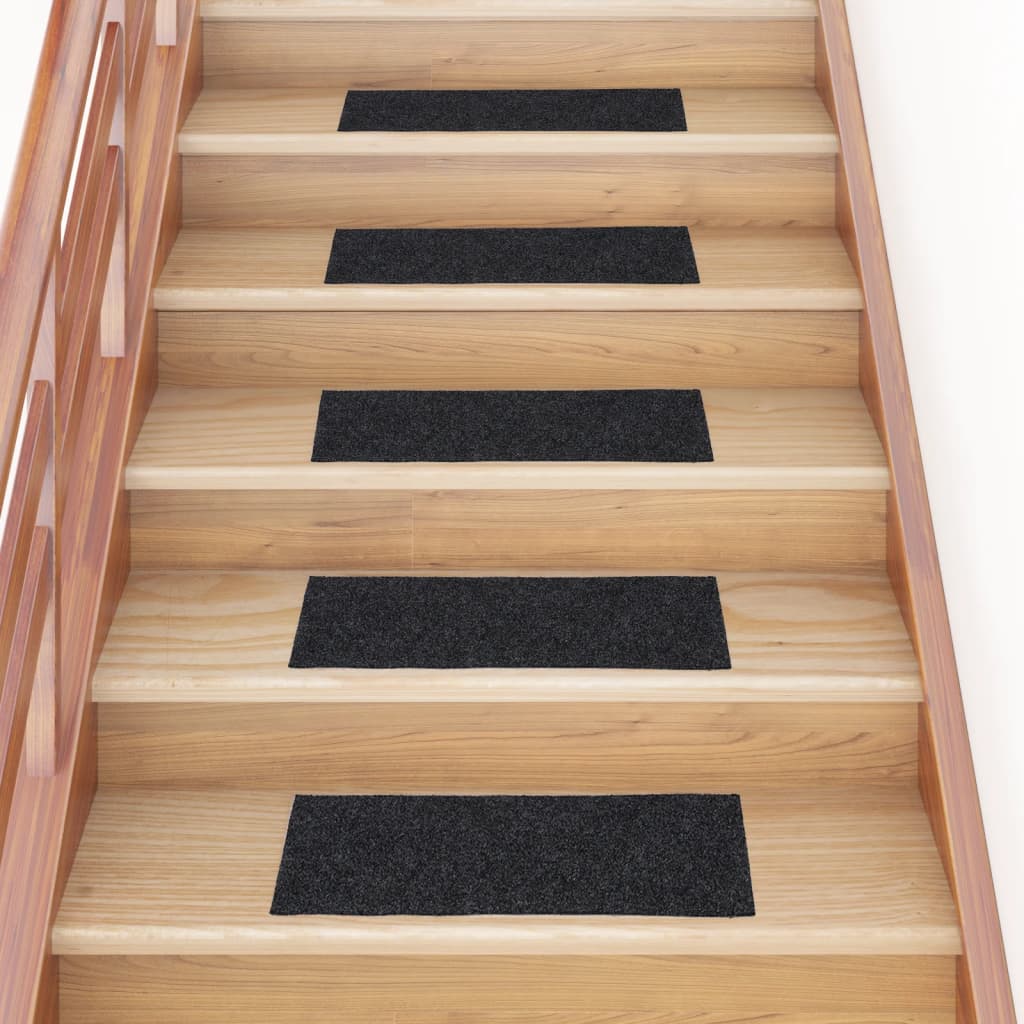 Stufenmatten Selbstklebend 15 Stk. 60x25 cm Hellbraun Rechteckig