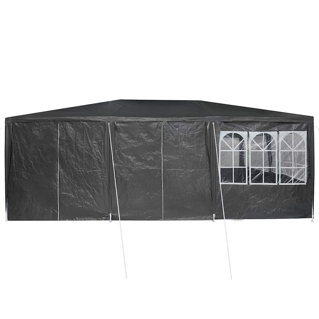 Party-Zelt Weiß 400 x 400 x 266 cm Polyethylen