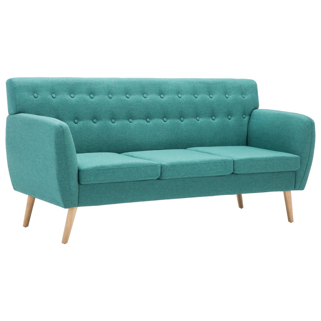 3-Sitzer-Sofa Stoff 172x70x82 cm Dunkelgrau