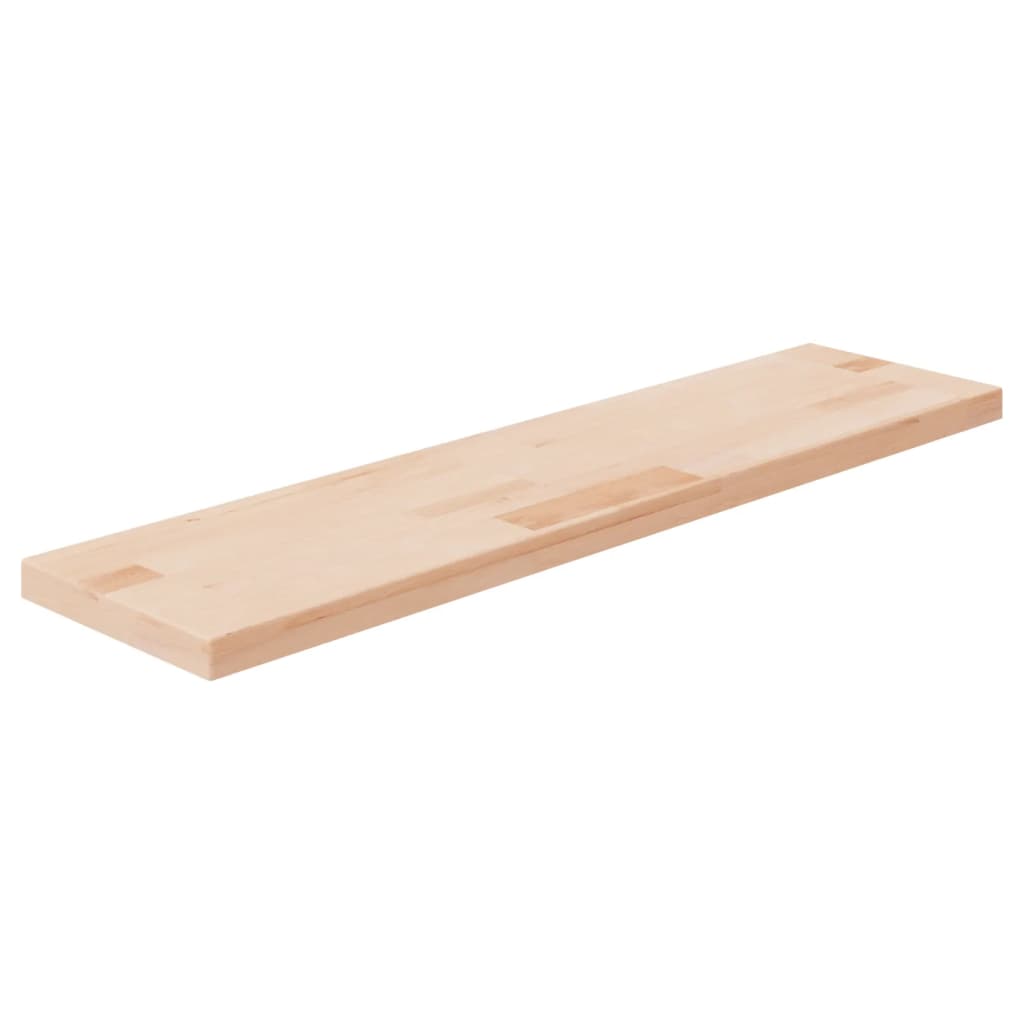 Regalboden 40x20x1,5 cm Unbehandeltes Massivholz Eiche
