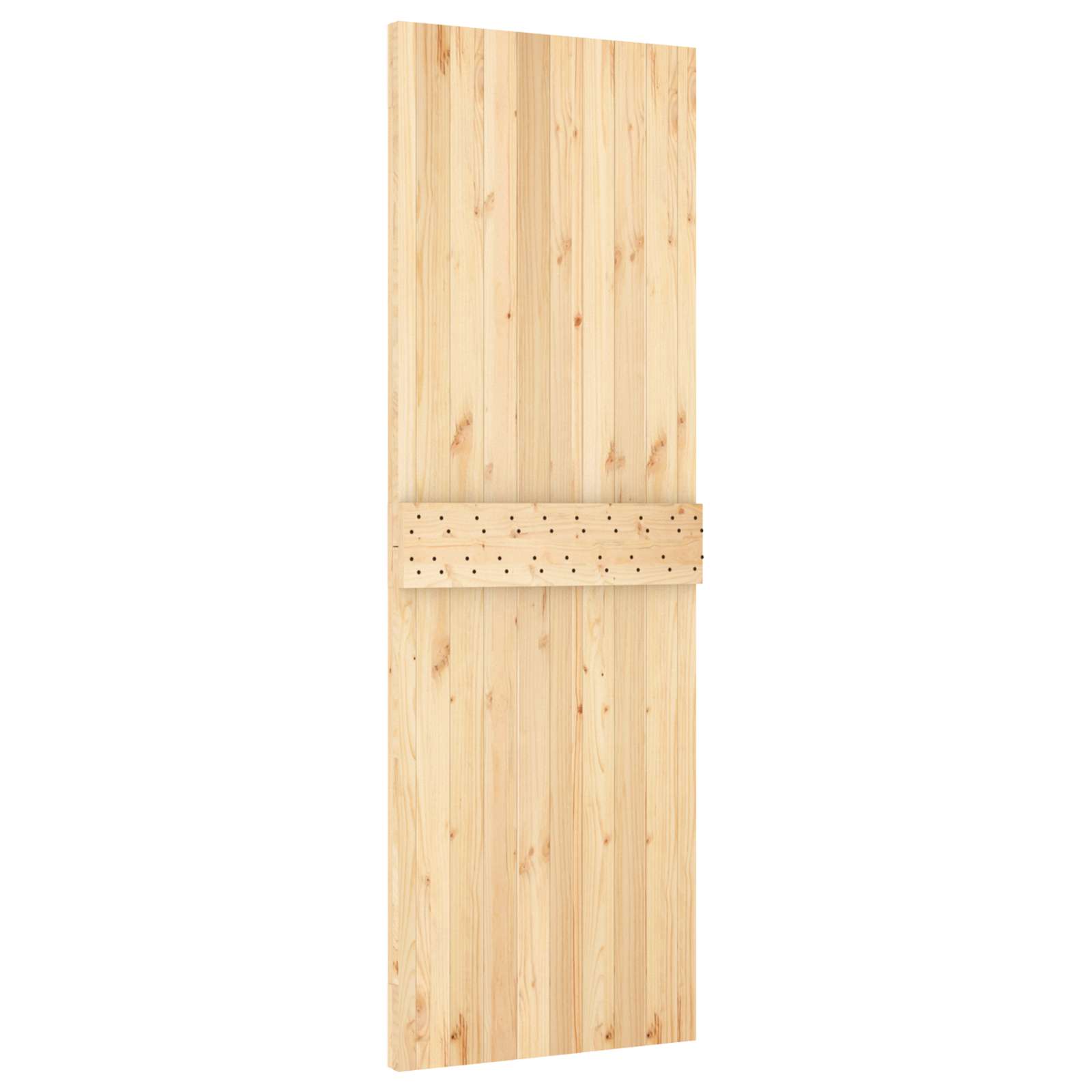 Tür NARVIK Natur 80 x 210 cm Massivkiefer