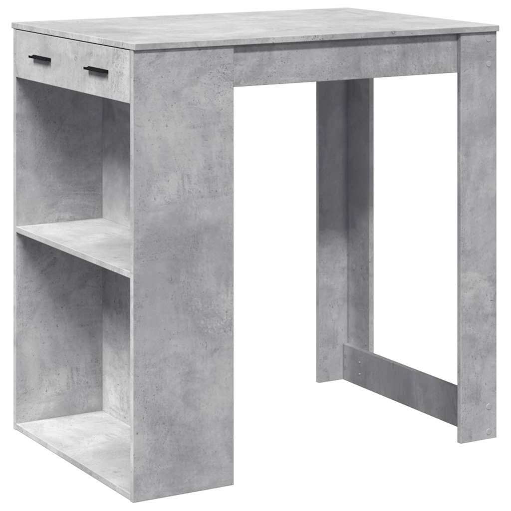 Bartisch Weiß 102x70x103,5 cm Holzwerkstoff