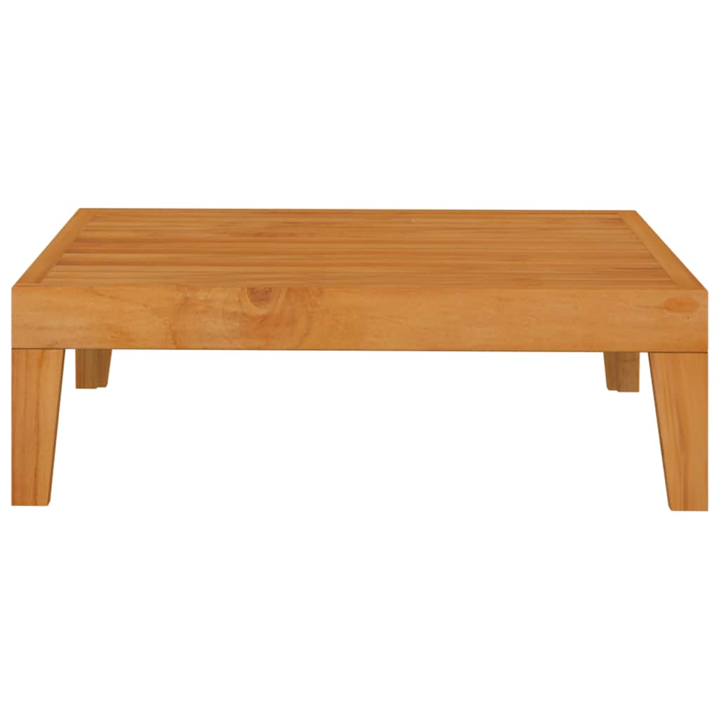 2-tlg. Garten-Lounge-Set mit Auflagen Massivholz Akazie