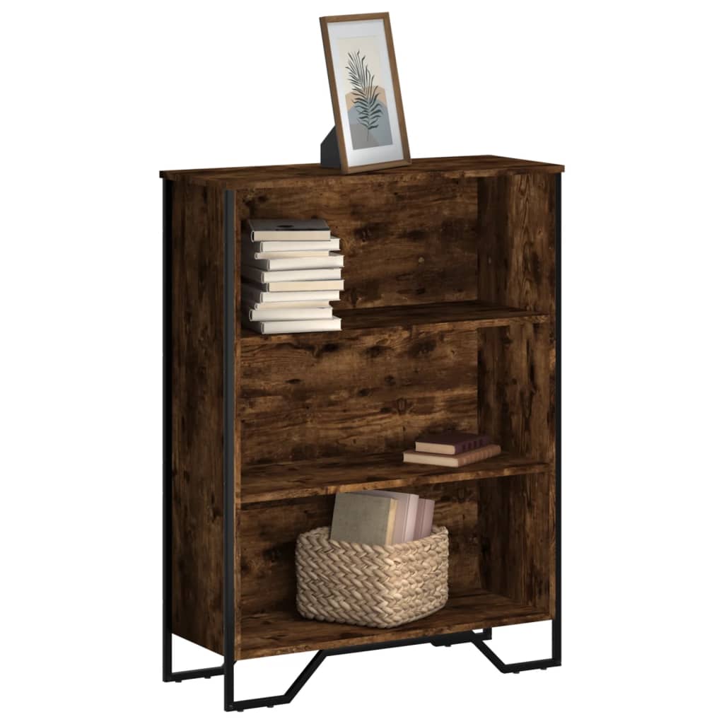 Bücherregal Schwarz 80x31x169 cm Holzwerkstoff