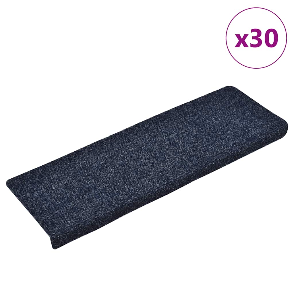 Stufenmatten Selbstklebend 15 Stk. 65x21x4 cm Hellbraun Rechteckiger Rand