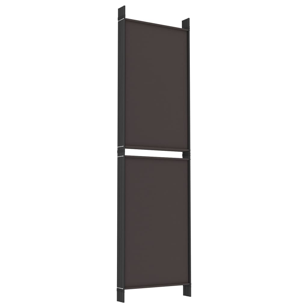 3-teiliger Raumteiler Beige 150 x 180 cm Stoff