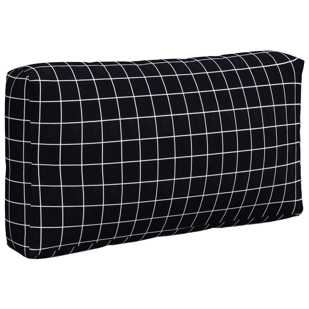 Palettenkissen Blau Weiß Gestreift 58x58x10 cm Oxford-Gewebe