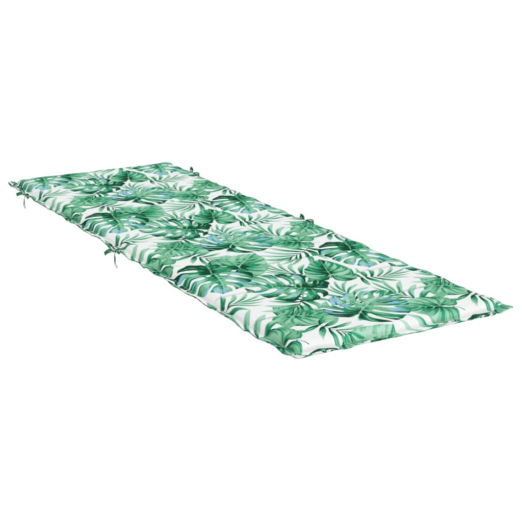 Sonnenliegen-Auflage Grau 186x58x4 cm Oxford-Gewebe