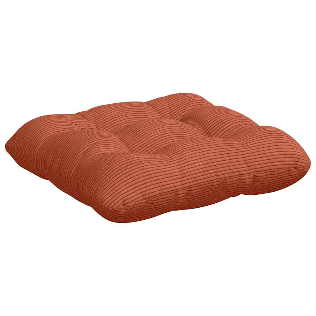 Sitzkissen 4 pcs Hellgrau 40 x 40 cm Cordstoff