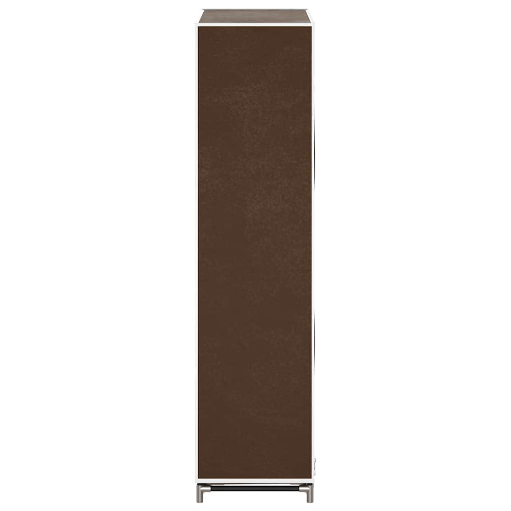 Schuhschrank Schuhregal Schuhablage 5 Schicht 58 x 28 x 106 cm Schwarz