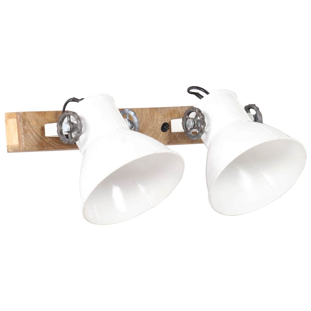 Wandlampe Industriestil Silbern 45x25 cm E27