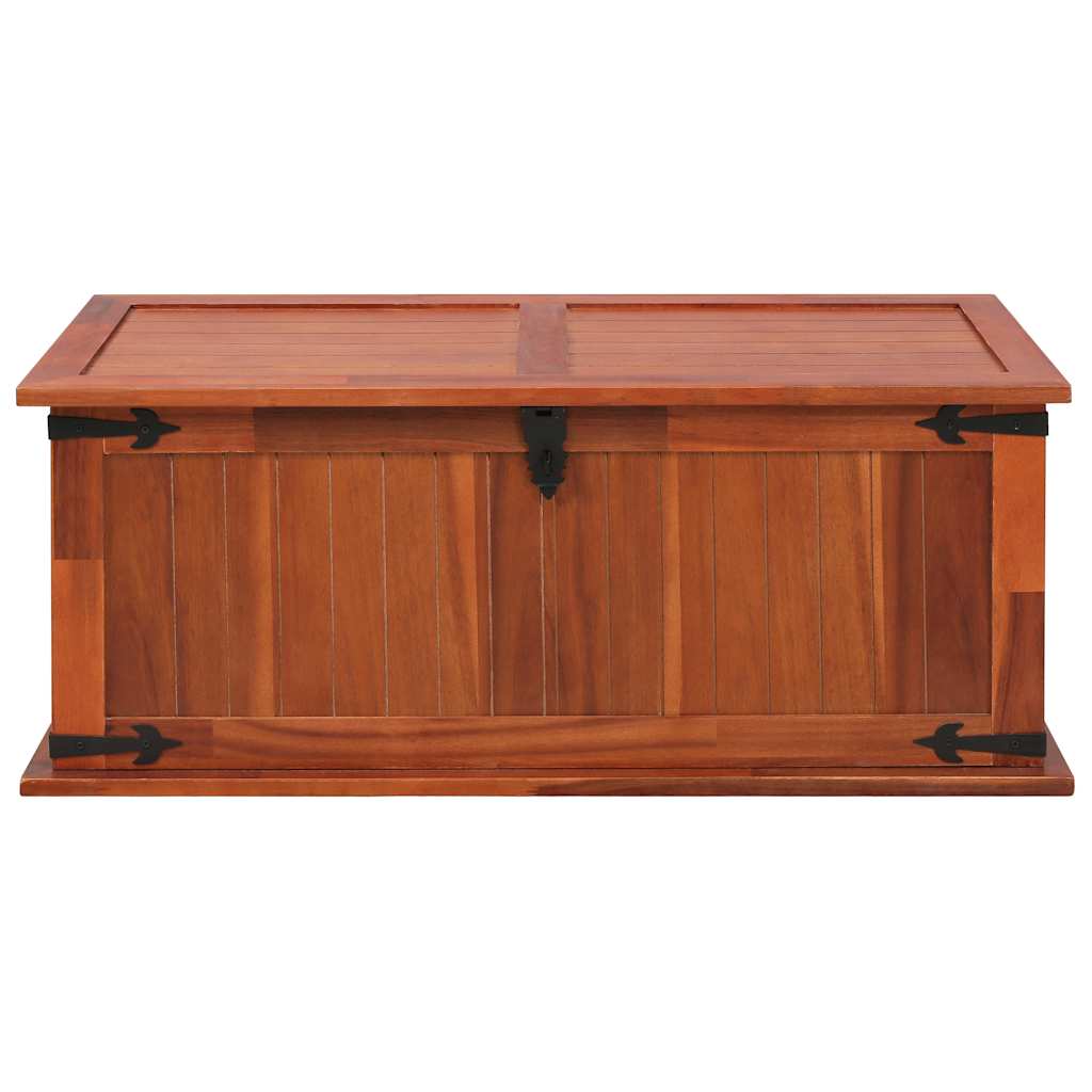 Aufbewahrungstruhe 60 x 25 x 22 cm Akazien-Massivholz