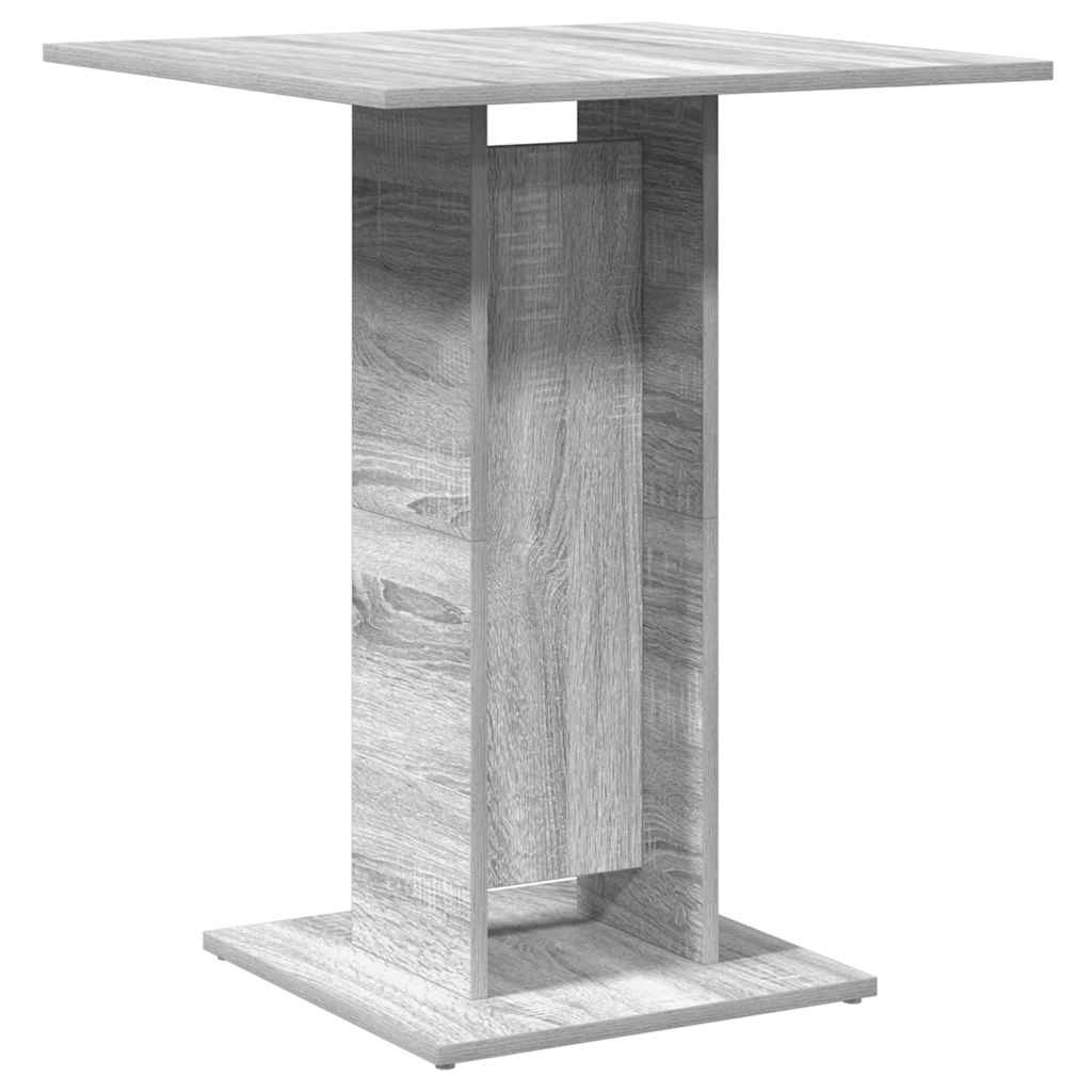 Bistrotisch Weiß 60x60x75 cm Holzwerkstoff