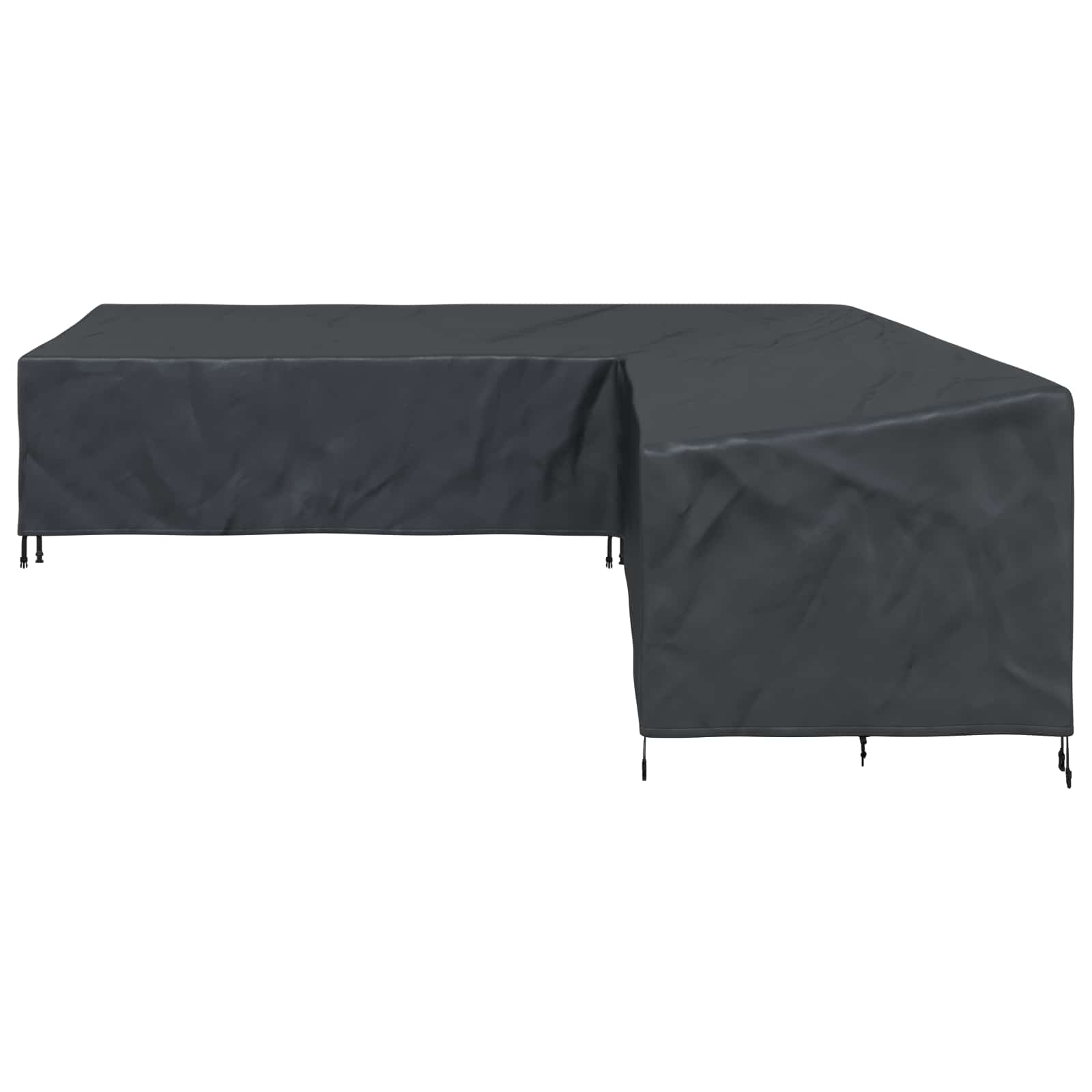 Möbelbezug Schwarz 235 x 235 x 85 cm 210D Oxford Stoff