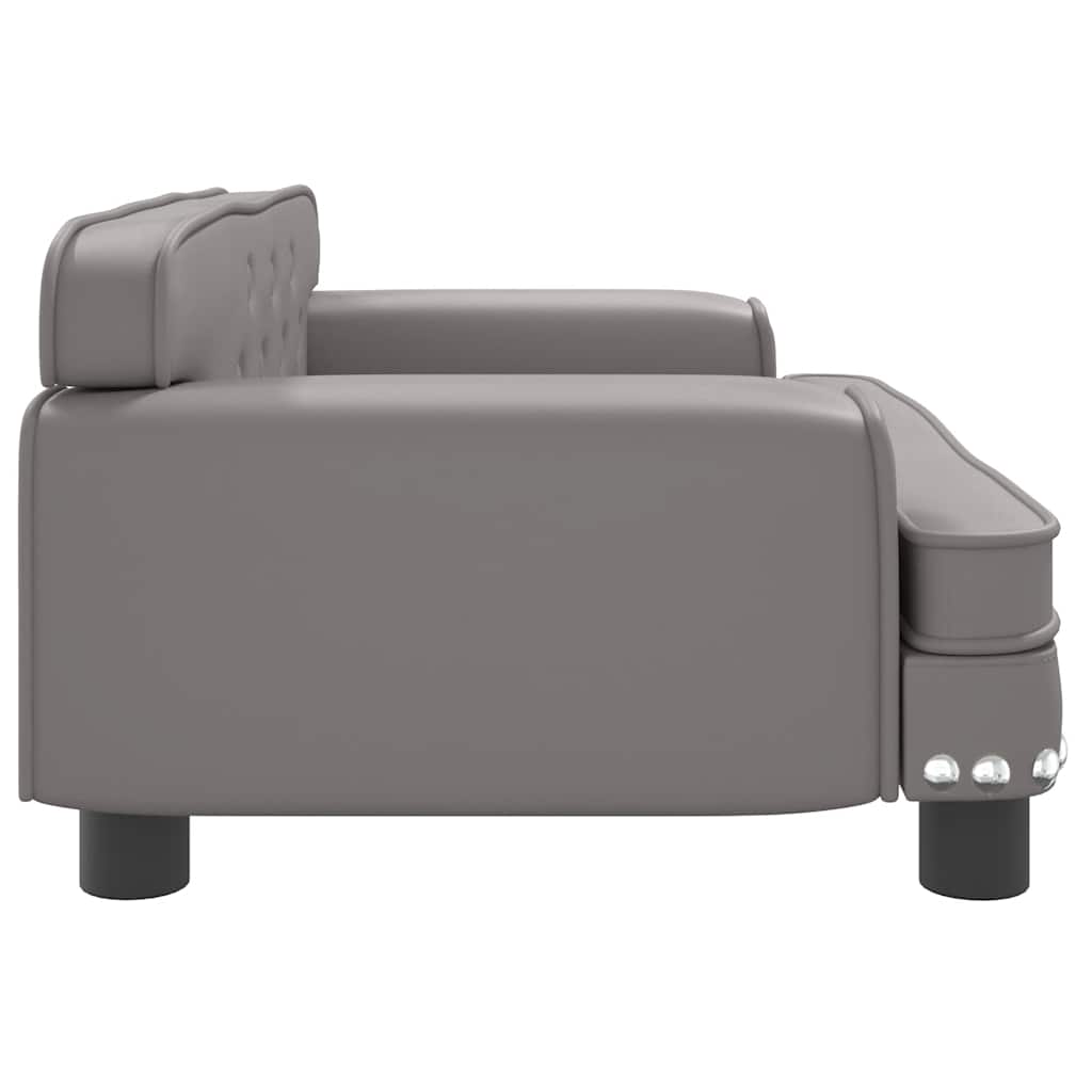 Hundebett Rosa 90x53x30 cm Samt