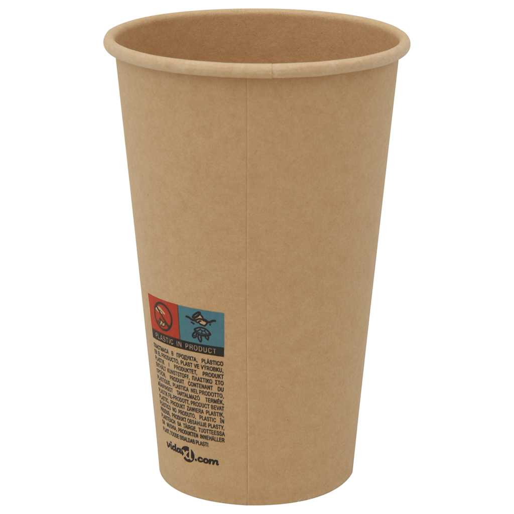 Pappbecher mit Deckeln 1000 Stk. 12oz 300ml