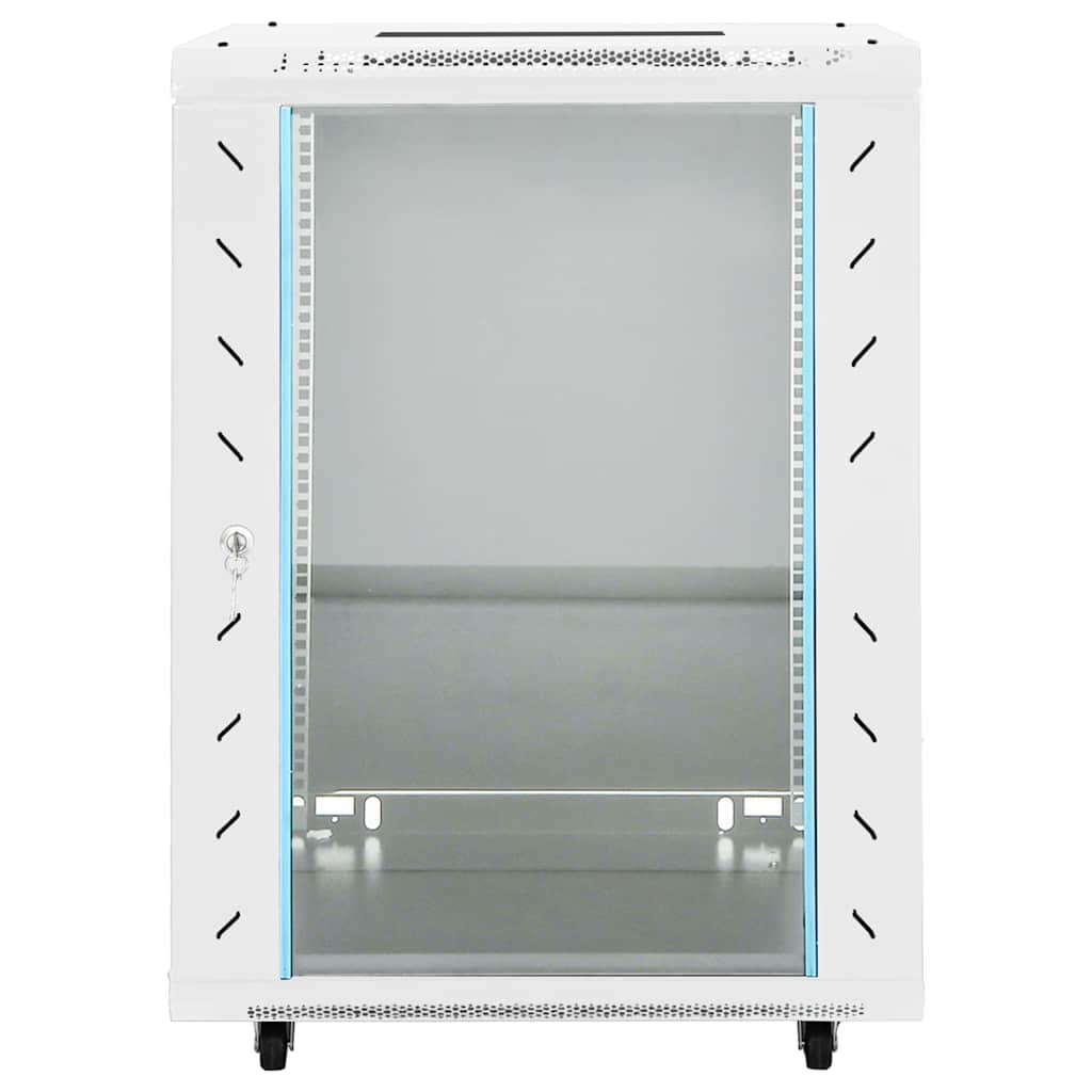 15HE Netzwerkschrank mit Schwenkfüßen 19" IP20 60x45x86 cm