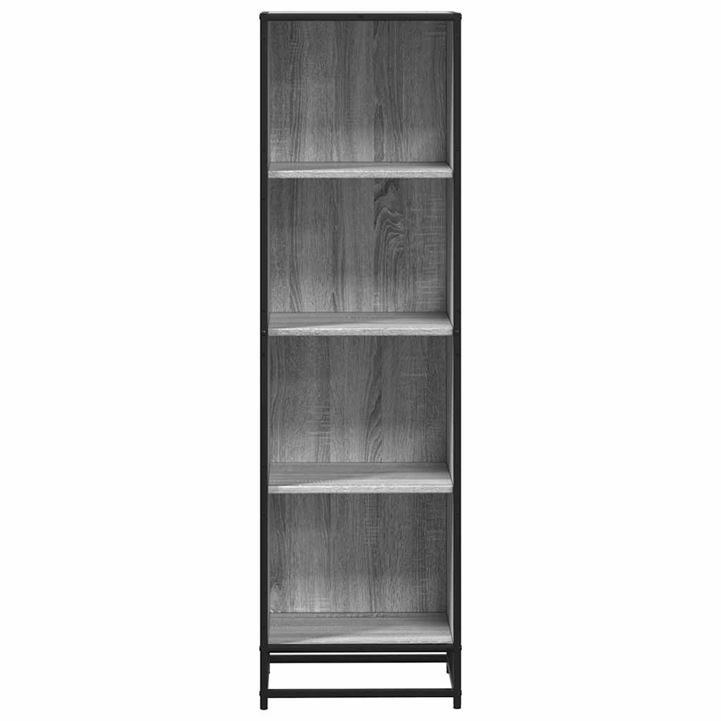 Bücherregal Schwarz 60x35x139 cm Holzwerkstoff