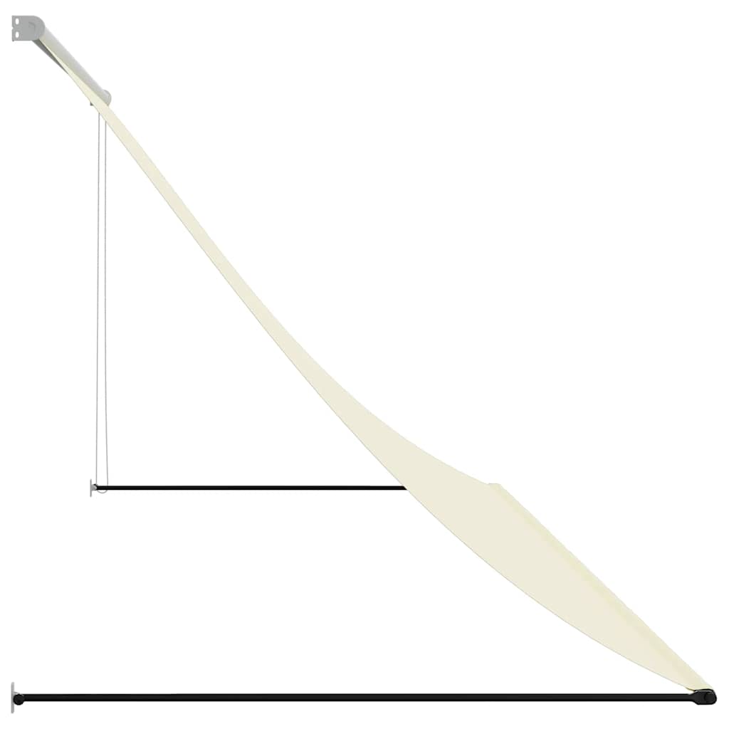 Markise Einziehbar Anthrazit 100x150 cm Stoff und Stahl