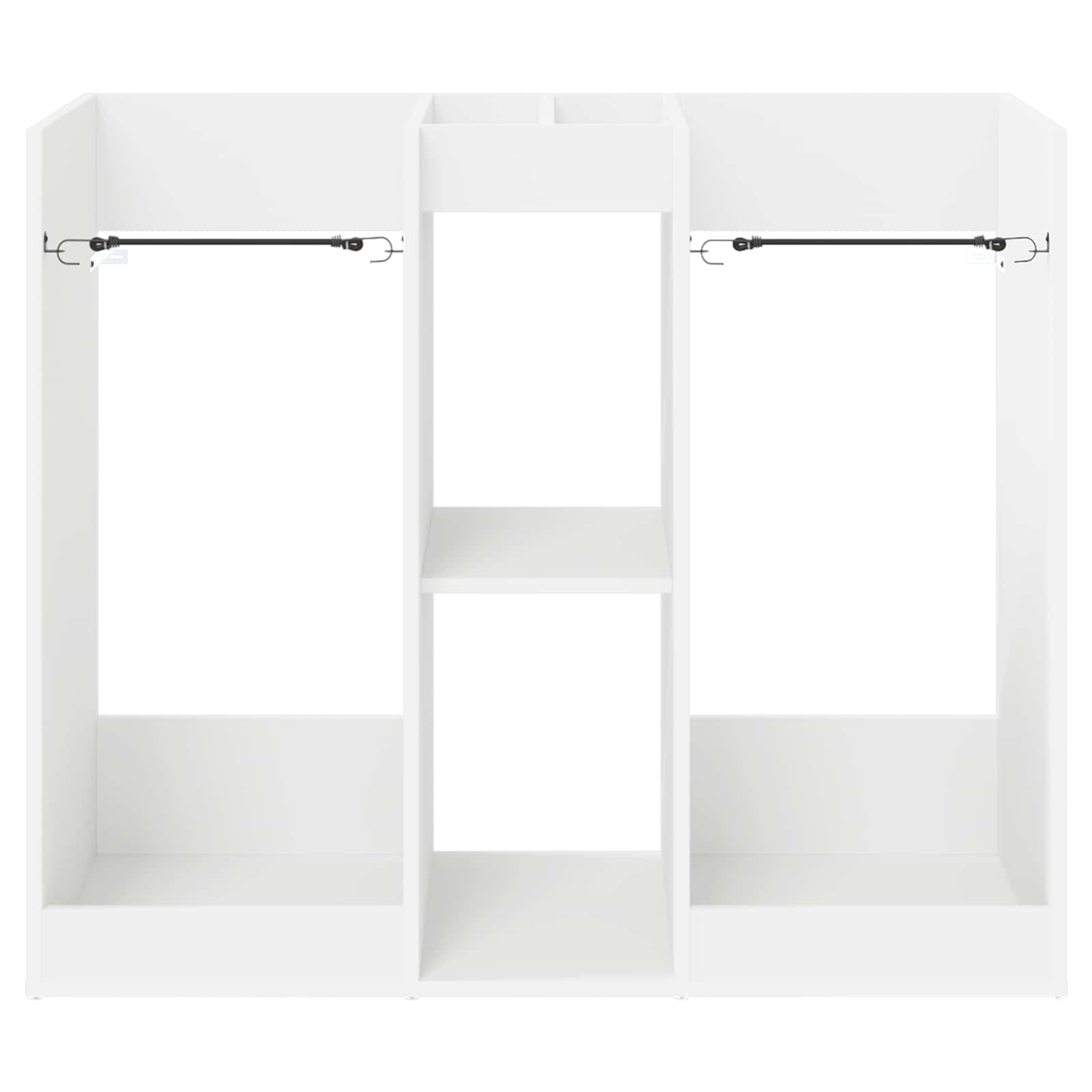 Golf Schrank Mit Rad Uni Weiß 65 x 45 x 98 cm