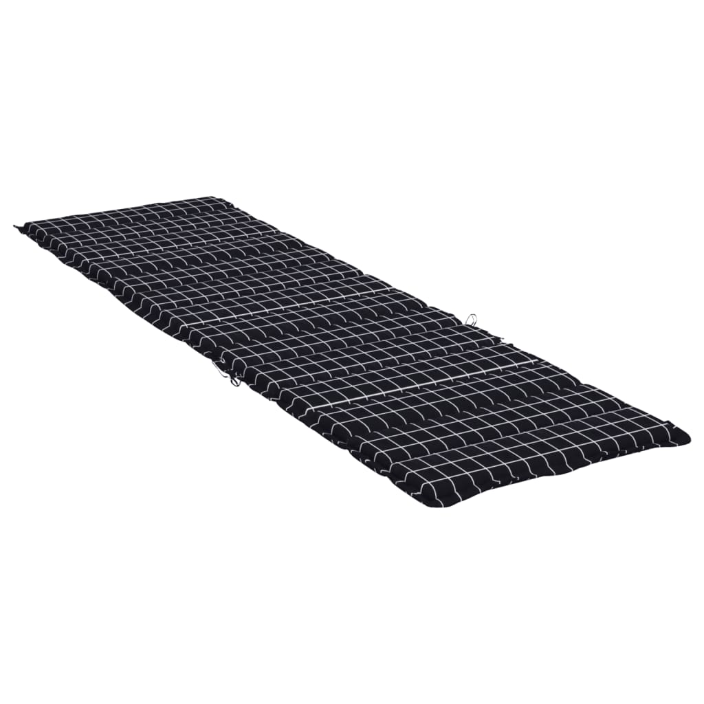 Liege-Kissen Blatt Blattmuster 200 x 70 x 3 cm Oxford-Stoff