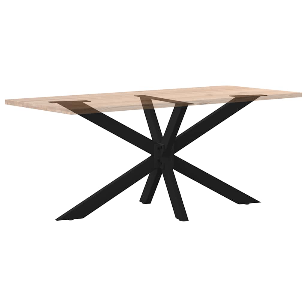 Couchtischbein in Spinnenform Naturstahl 98x58x(42-43) cm Stahl