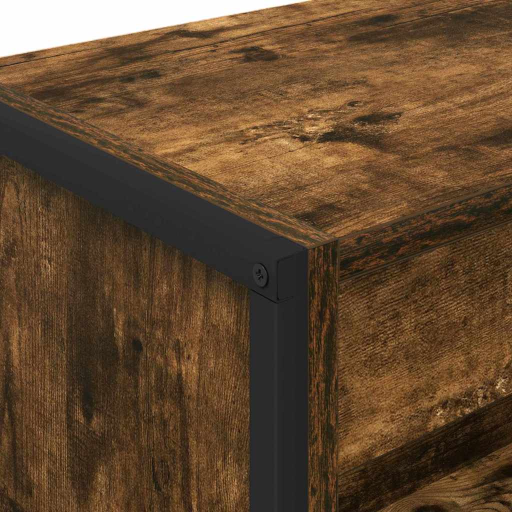 Bücherregal 2 pcs Schwarz Eichen-Optik 60 x 30 x 189,5 cm