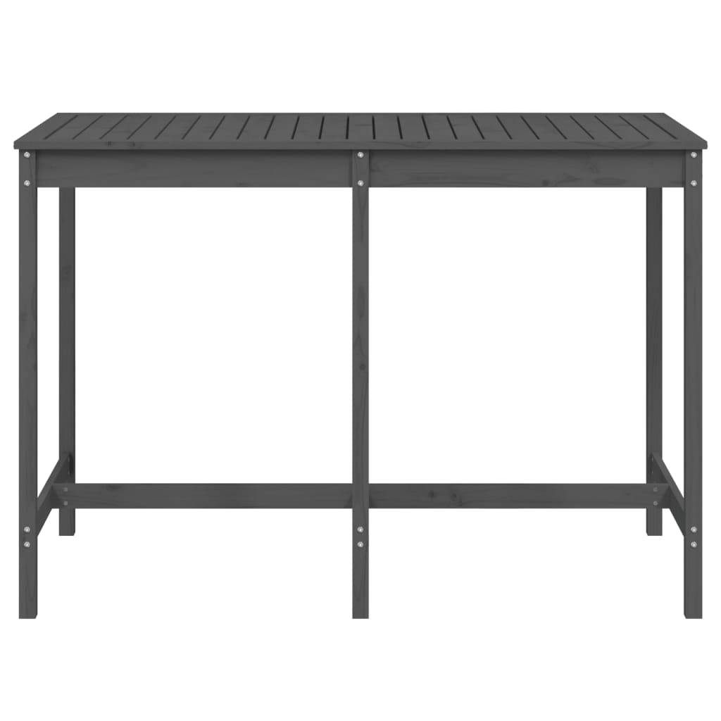 Gartentisch 82,5x82,5x110 cm Massivholz Kiefer