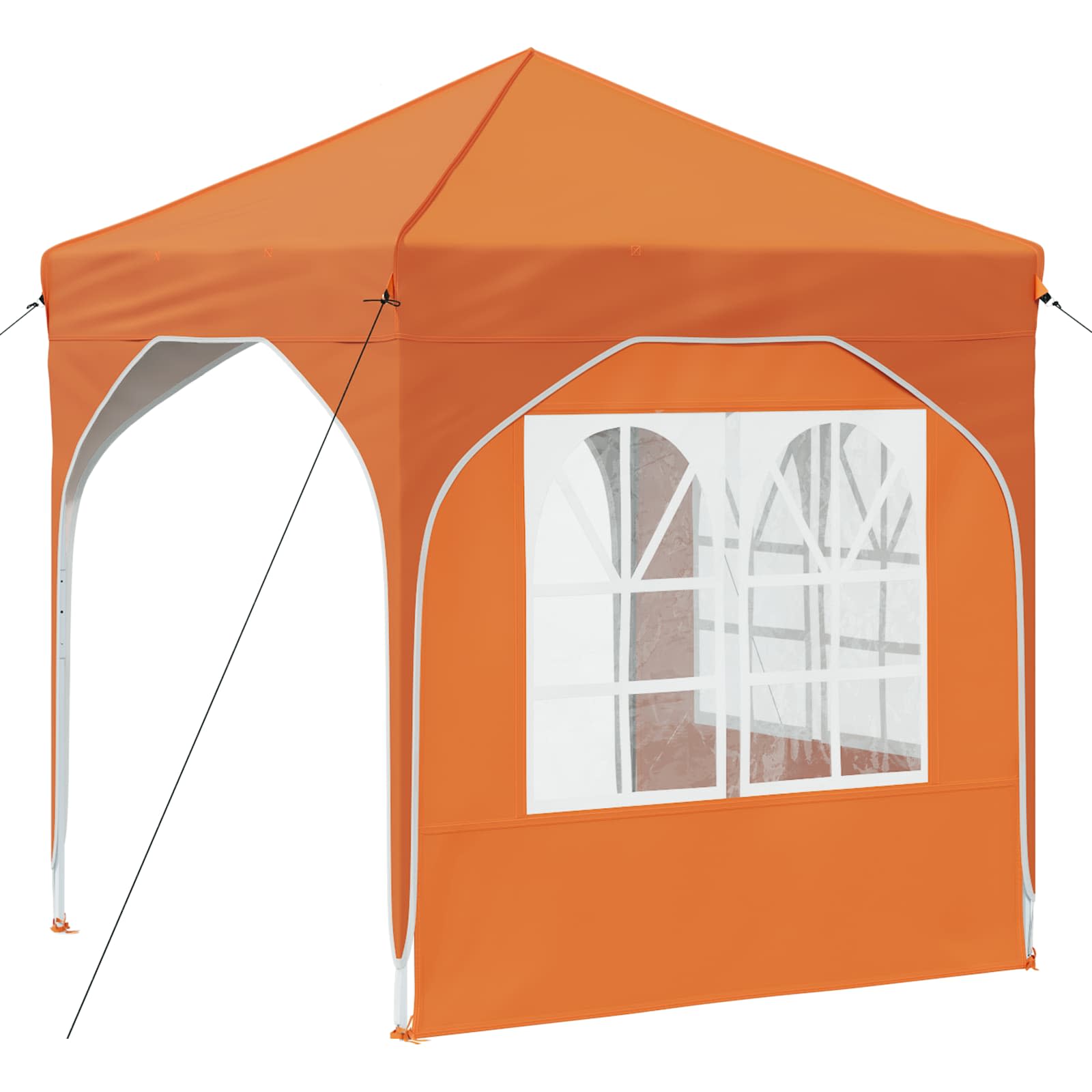 Pop-up Partyzelt 194 x 194 x 245 cm Creme